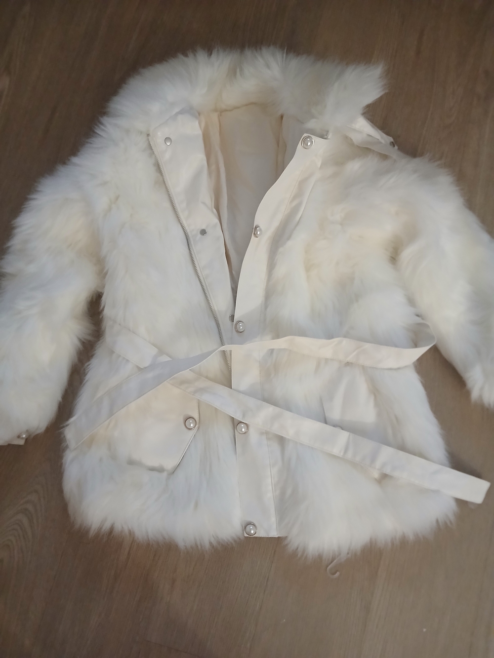 Slavic Babe Fur Coat
